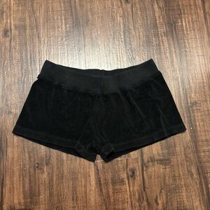 Hard Tail Black Terry Shorts girls XL